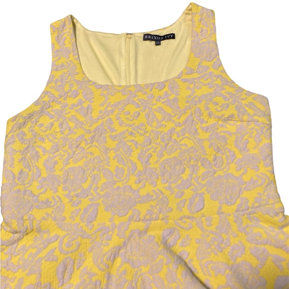 Brixon Ivy Fit & Flare Yellow Dress - Picture 7 of 16